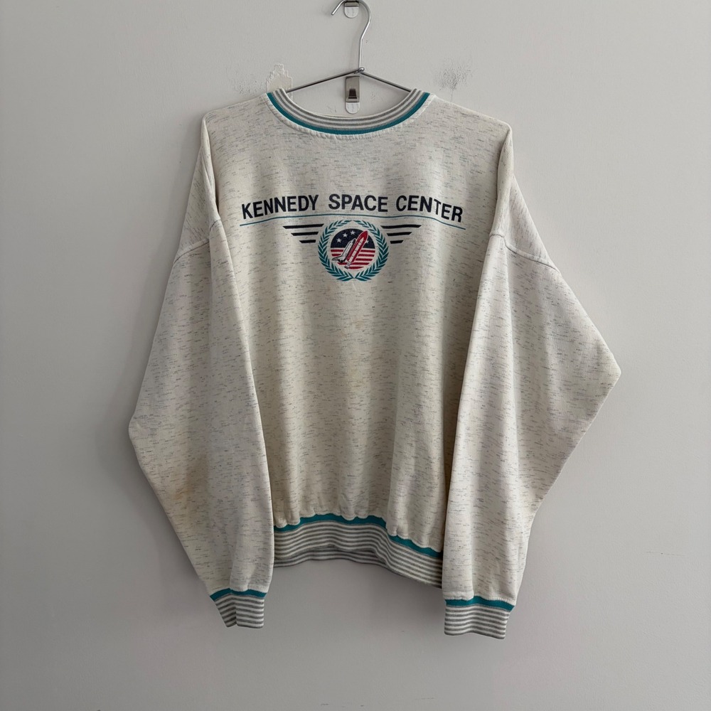 Vintage Gear For Sports Kennedy Space Center Sweatshirt XL NASA Space Shuttle